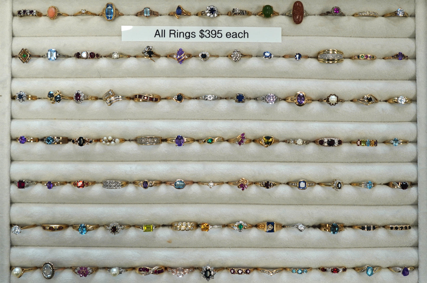 9ct Gold Rings $395ea - Tray #2