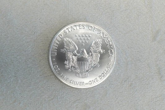 1oz USA Silver Eagle Bullion Coin – 99.9% Pure