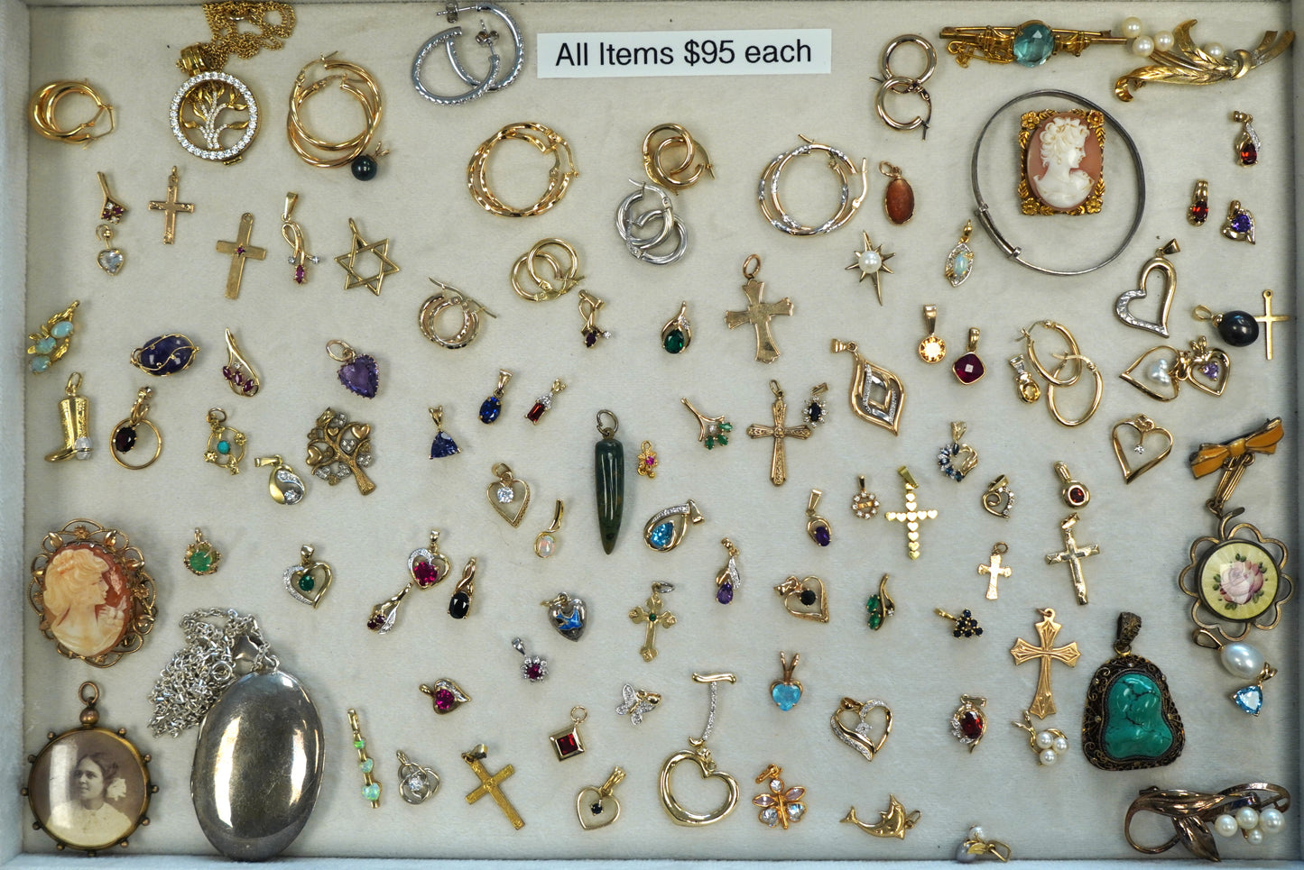 Mixed Jewellery Items $95ea - Tray #1