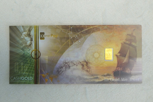Karat Bar - 0.1g Pure Gold
