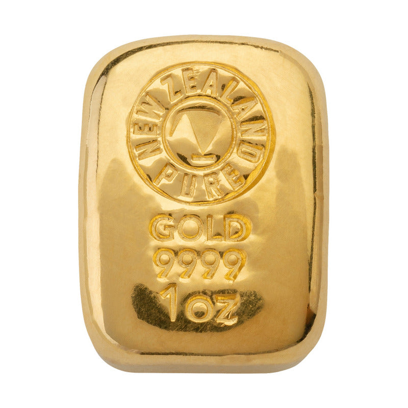 1oz NZ Pure Gold Cast Bar 99.99%